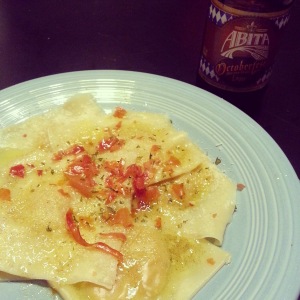 Butternut Squash Ravioli with a Sage Brown Butter Sauce