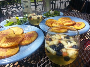 The Hot Fall Brunch with Blanco Sangria, Butternut Squash Pancakes and Truffled Soft Boiled Eggs